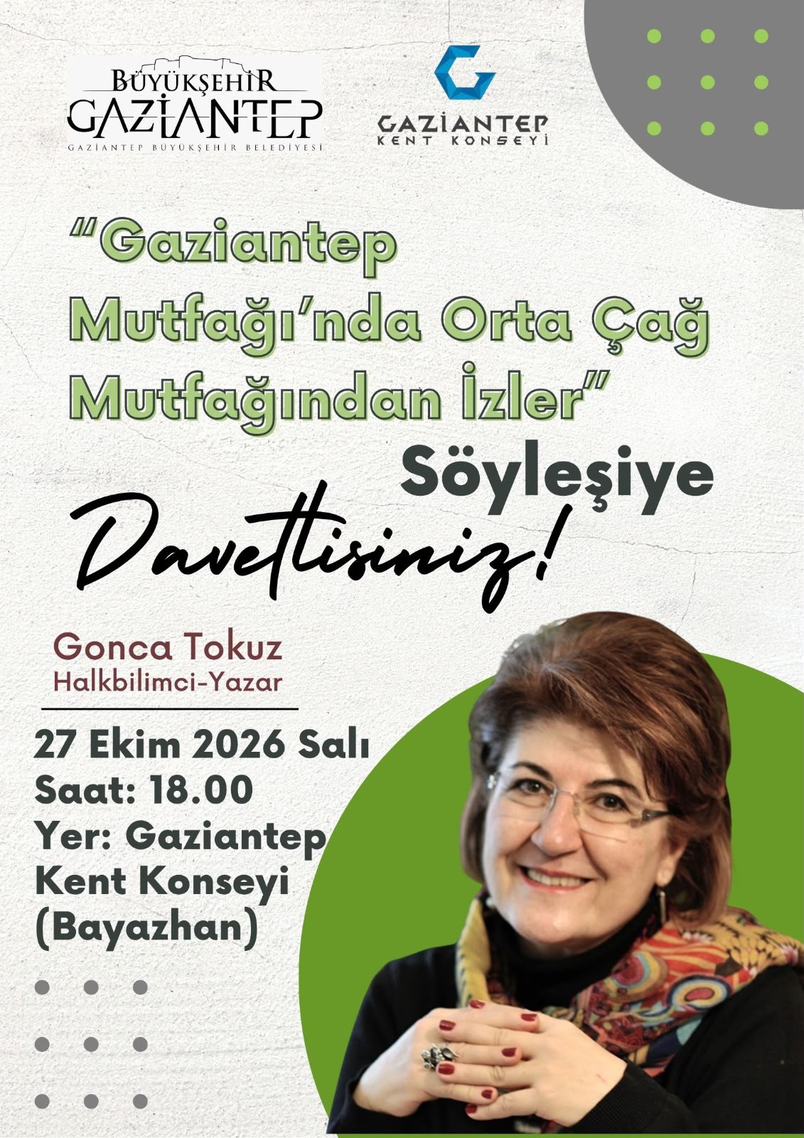 GAZİANTEP MUTFAĞI’NDA ORTA ÇAĞ MUTFAĞINDAN İZLER